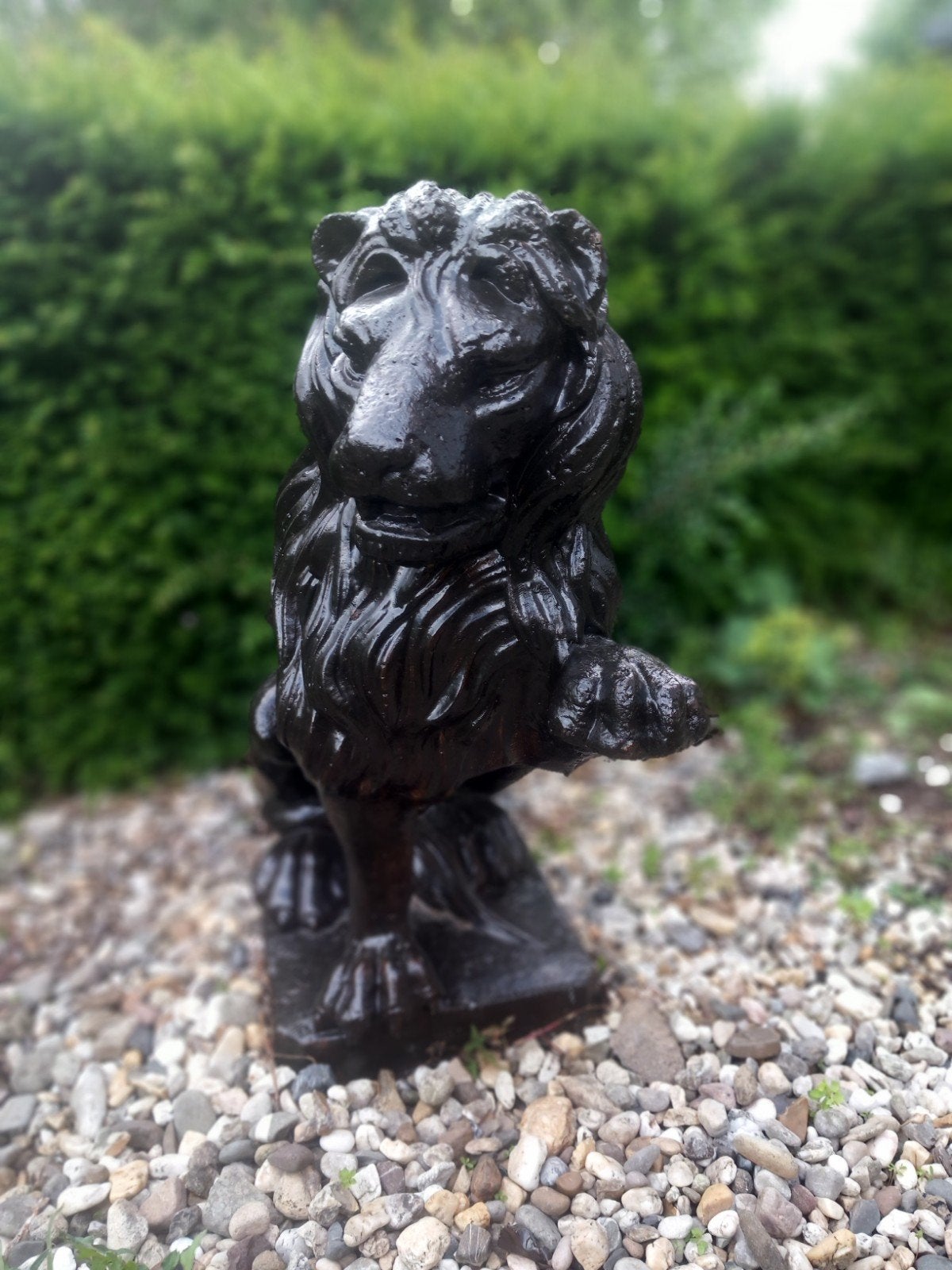 Leeuwen beeld, Tuin en Terras, Ophalen