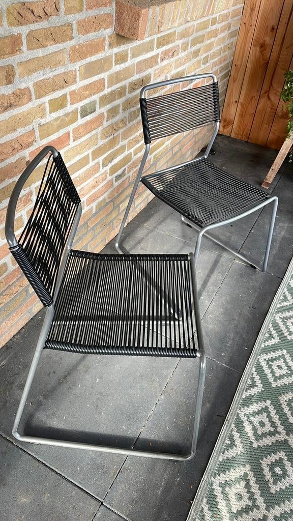 Spaghetti stoel,Melker,design stoel,vintage stoel,stoel, Huis en Inrichting, Ophalen, Lisa norinder, Vintage, modern, design,tuinstoel