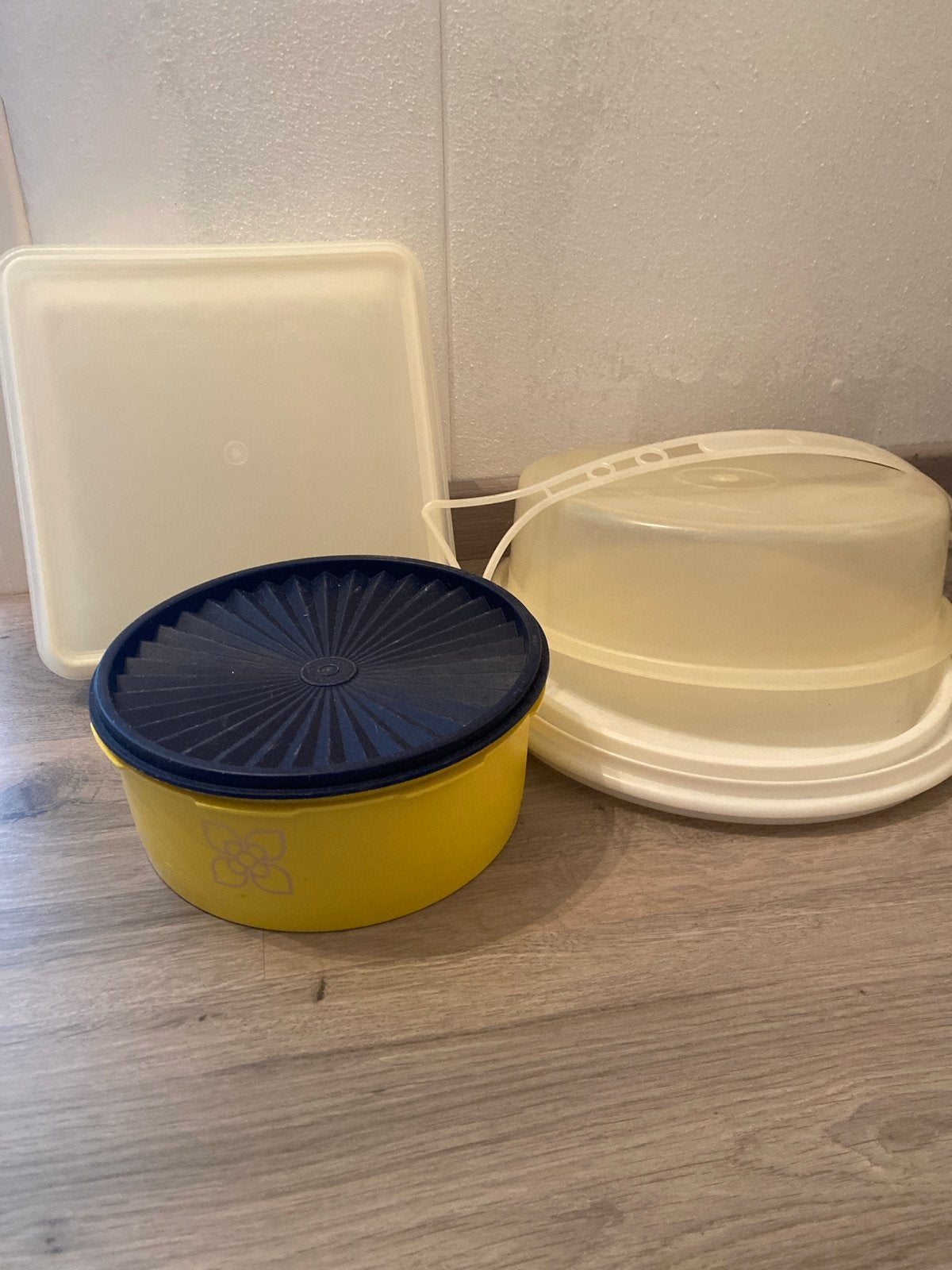 Tupperware Opbergdozen en Taartdoos - Gebruikt, Gebruikt, Overige kleuren, Bewaardoos, Ophalen of Verzenden