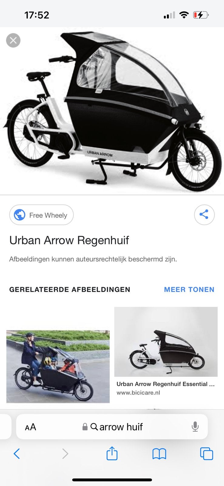 Ik zoek een urban Arow voor 250 euro voor mij hond, Fietsen en Brommers, Fietsen | Bakfietsen, Ophalen of Verzenden, Zo goed als nieuw