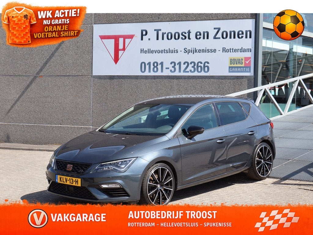 SEAT Leon 2.0 TSI CUPRA Stoelverwarming/Digitaal dashboard/A, 12 maanden, 15 km/l, 4 cilinders, Leon
