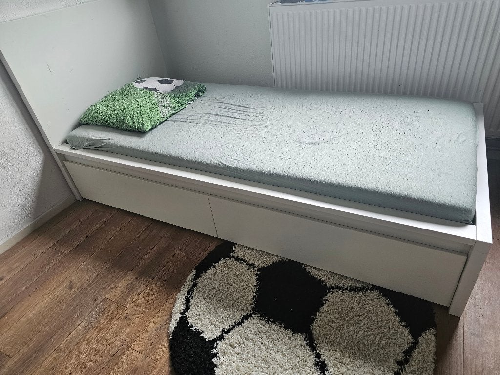 1 persoonsbed te koop! (Ikea), Ophalen, Gebruikt, Eenpersoons, 120 cm