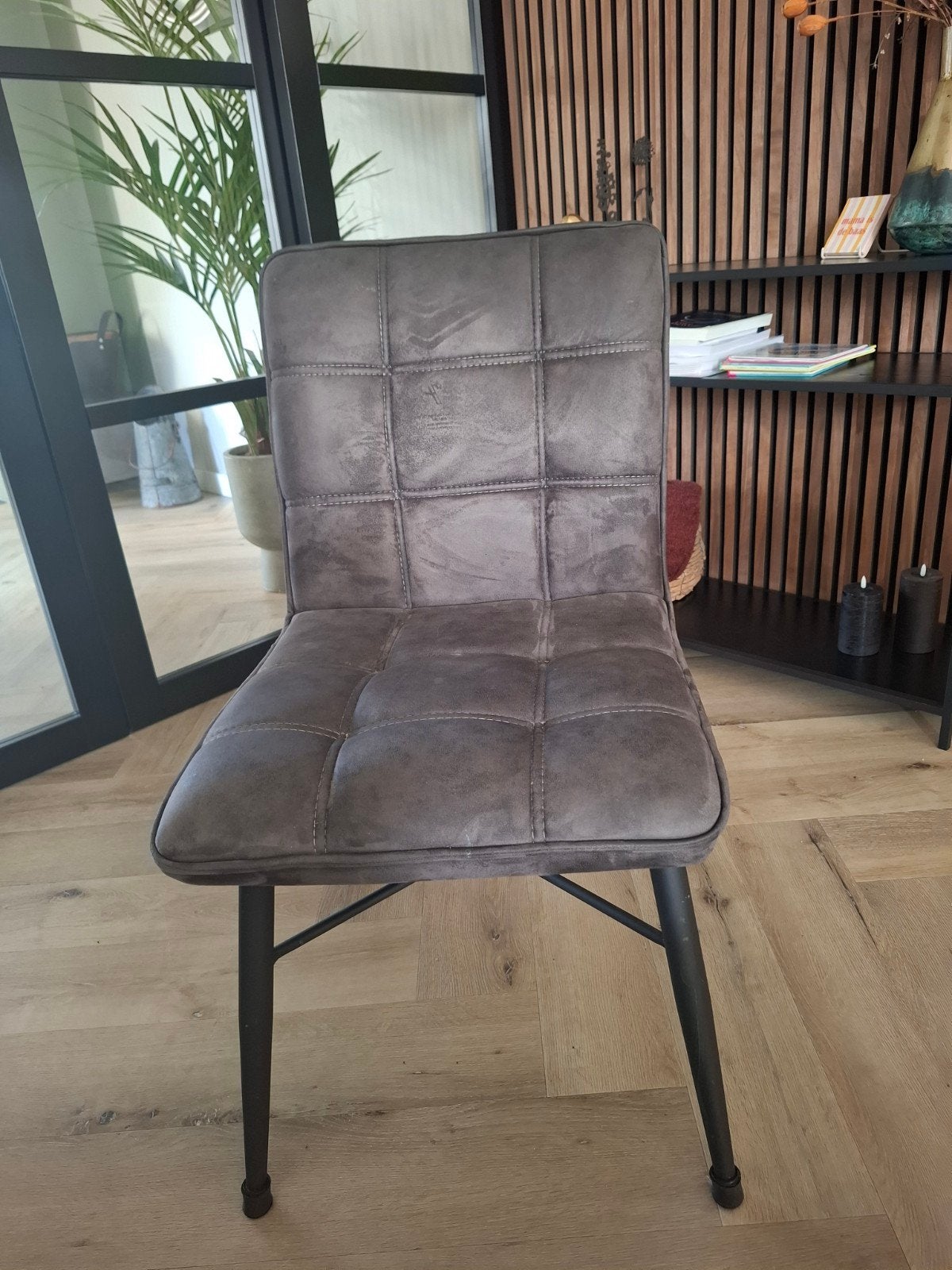 8 stoelen - Comfortabele eetkamerstoelen, Ophalen, Metaal, Vijf, Zes of meer stoelen, Modern