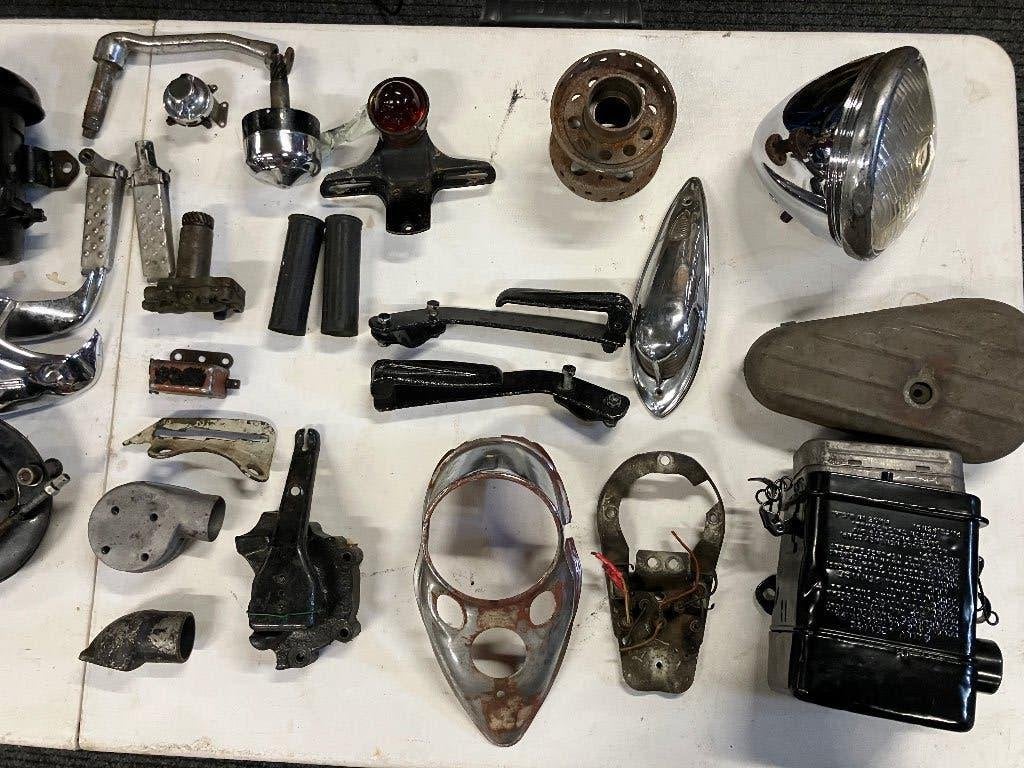 Harley Davidson wla wl liberator, Motoren, Ophalen, Gebruikt