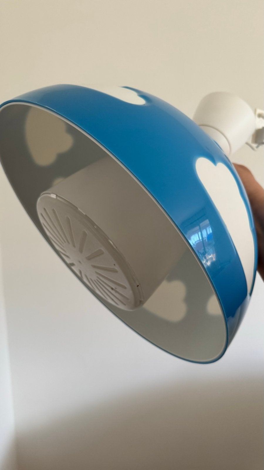 Vintage Ikea Skoljig Wolkenlamp - Henrik Preutz Jaren '90, Ophalen of Verzenden, Gebruikt, Kunststof