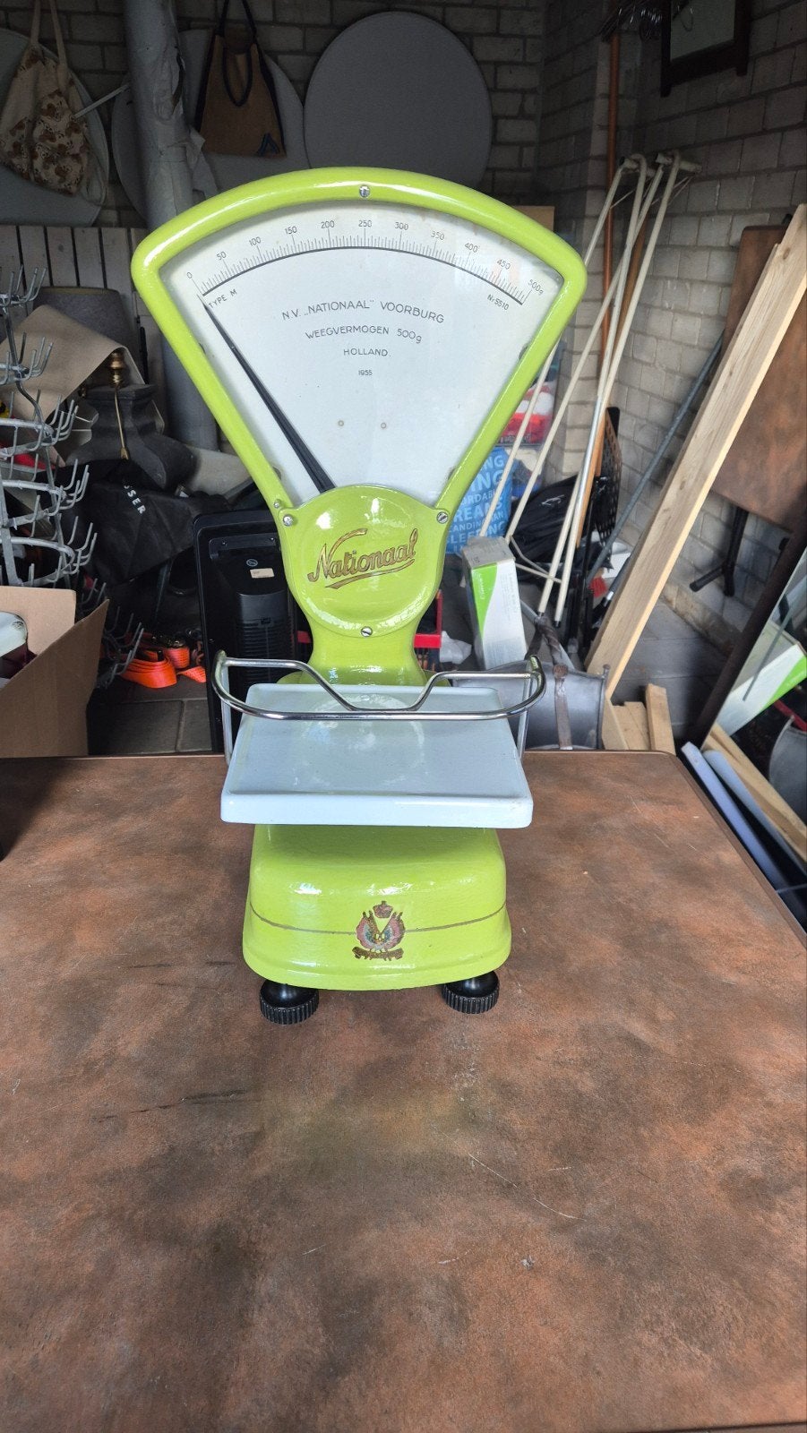 Nationale en Van Berkel Vintage Weegschalen, Ophalen