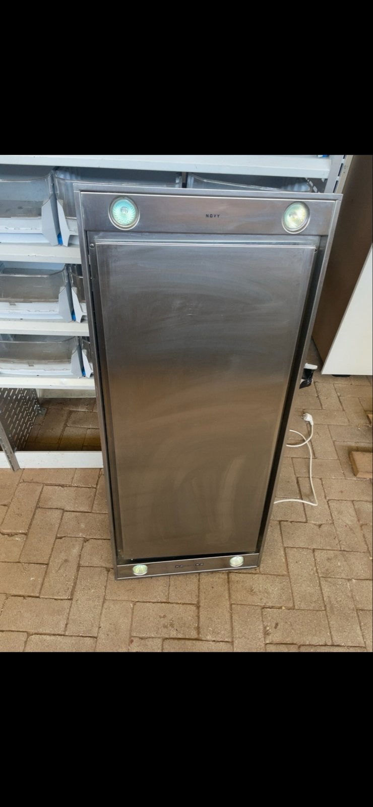 Novy Inbouw Afzuigkap - RVS Design, Ophalen, Gebruikt, Inbouw, Overige typen