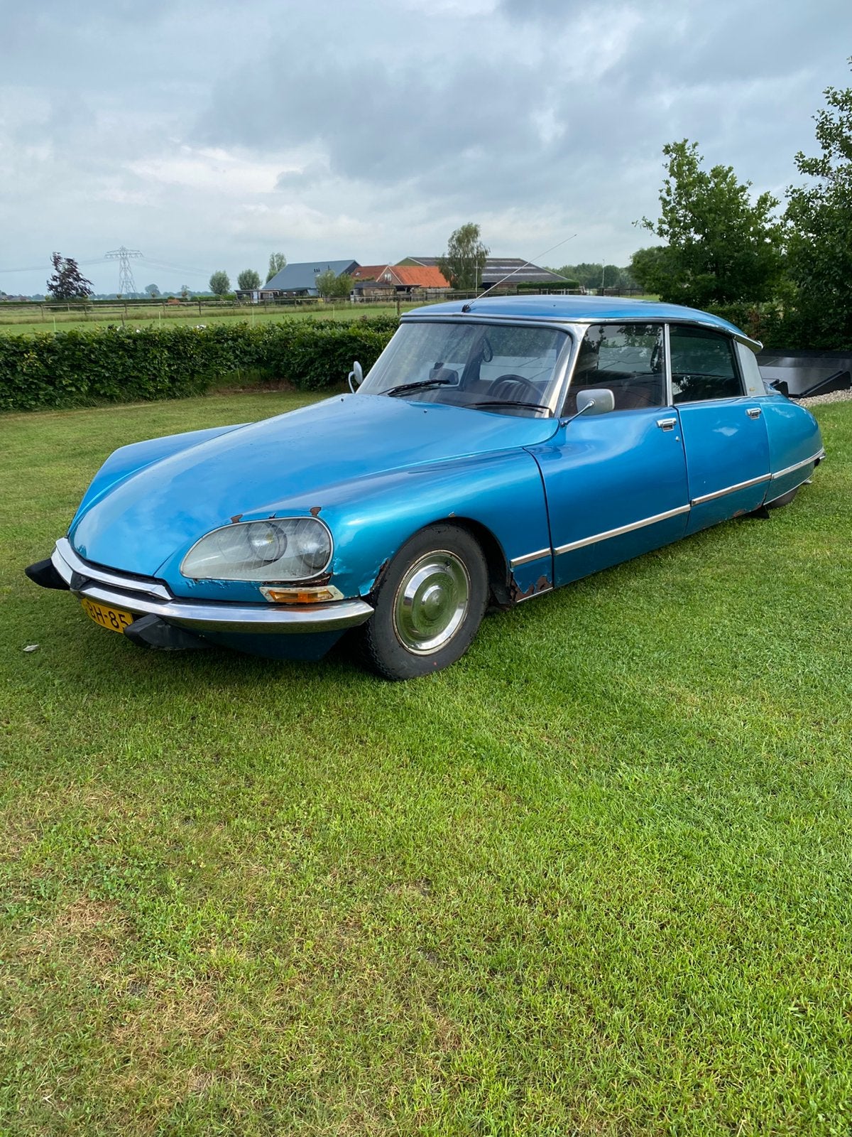 Citroen DS 23 Pallas bj,1974, Auto's, Citroën, Voorwielaandrijving, 1340 kg, 4 cilinders, 2300 cc