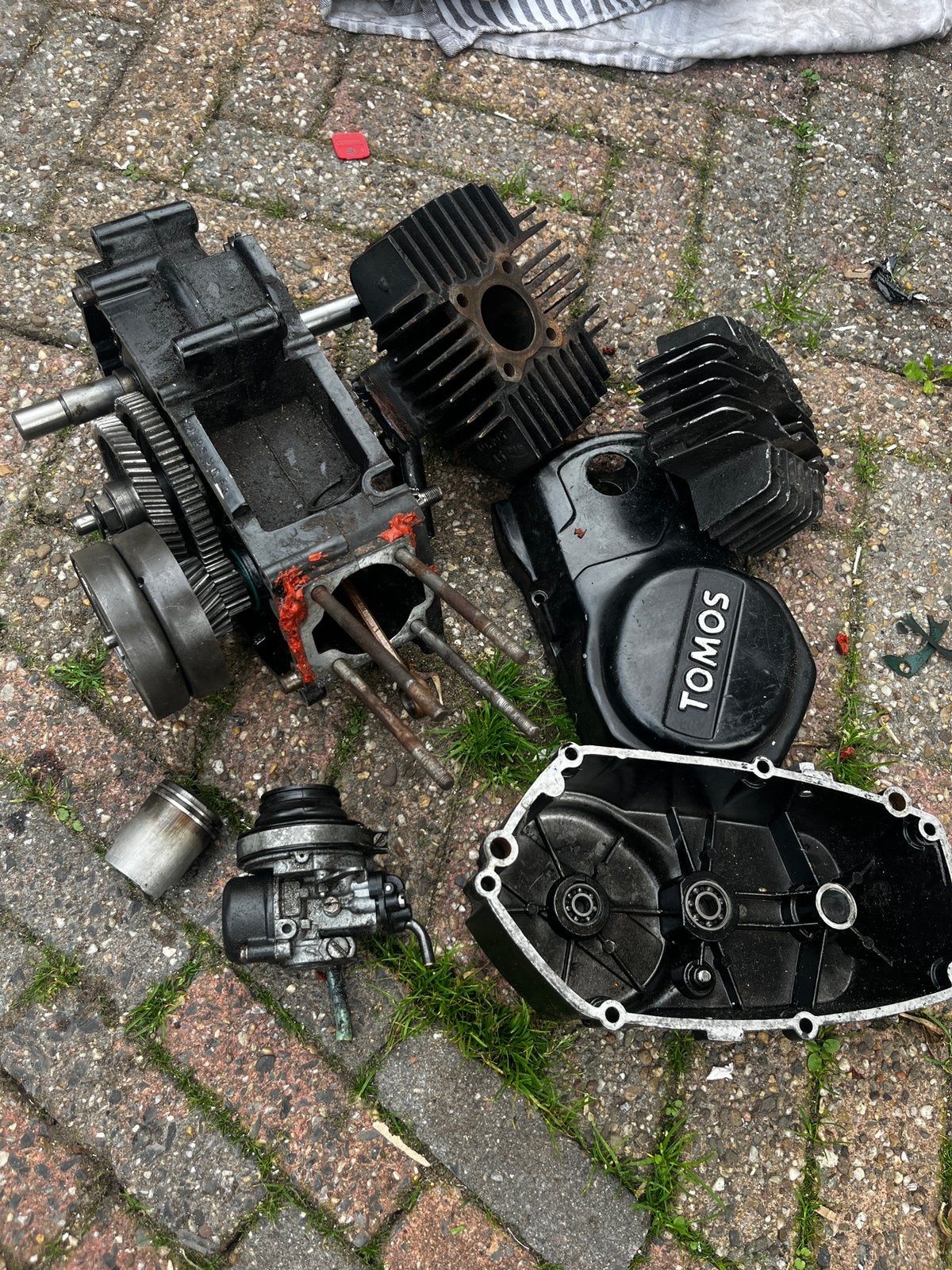 Tomos 50cc blok 45km/h, Ophalen of Verzenden, Zo goed als nieuw, Maximaal 45 km/u, Quadro