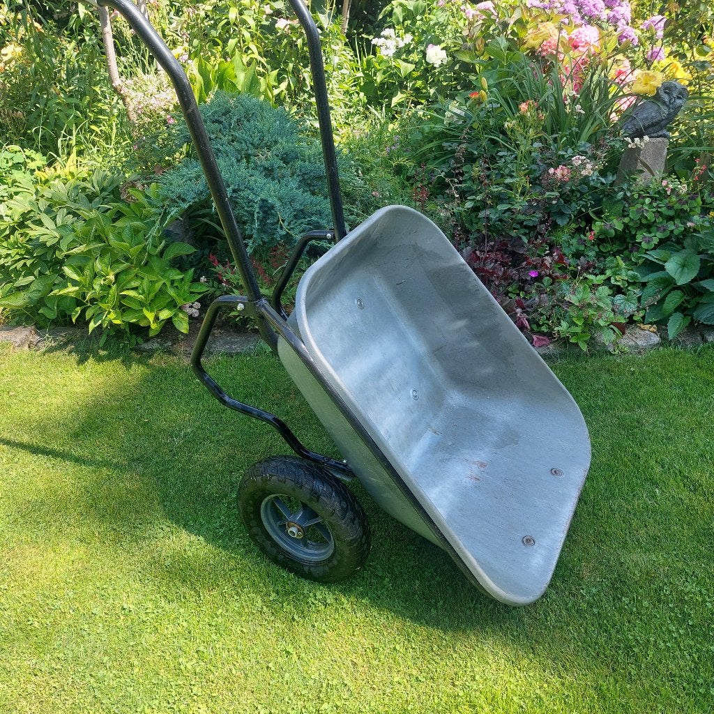 Haemmerlin grote kruiwagen twee wielen Expert 230 l verzink, Tuin en Terras, Kruiwagens, Ophalen, Tweewielig, Haemmerlin, Zo goed als nieuw