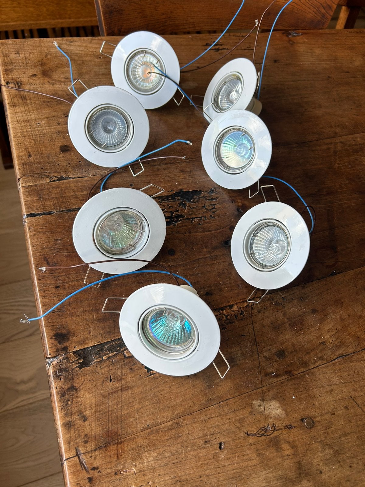 7 Arkos Light inbouwspots, Ophalen of Verzenden, Gebruikt
