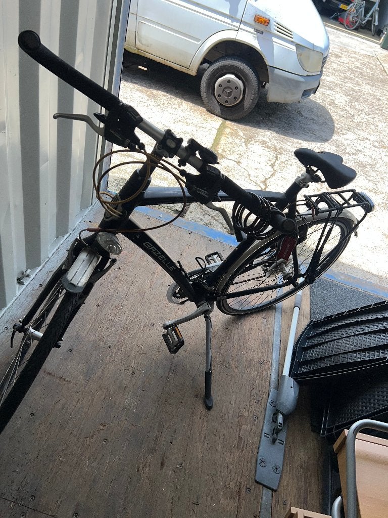 Gazelle Ultimate Excellent - Amper gebruikt, Ophalen, 28 inch, 10 tot 15 versnellingen, Velgrem