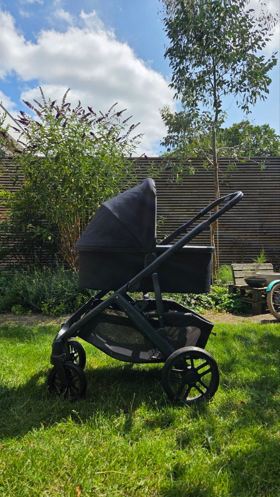 Uppababy Vista 2, zwart, compleet met meerdere accessoires, Kinderen en Baby's, Ophalen, Gebruikt, Overige merken, Duomodel