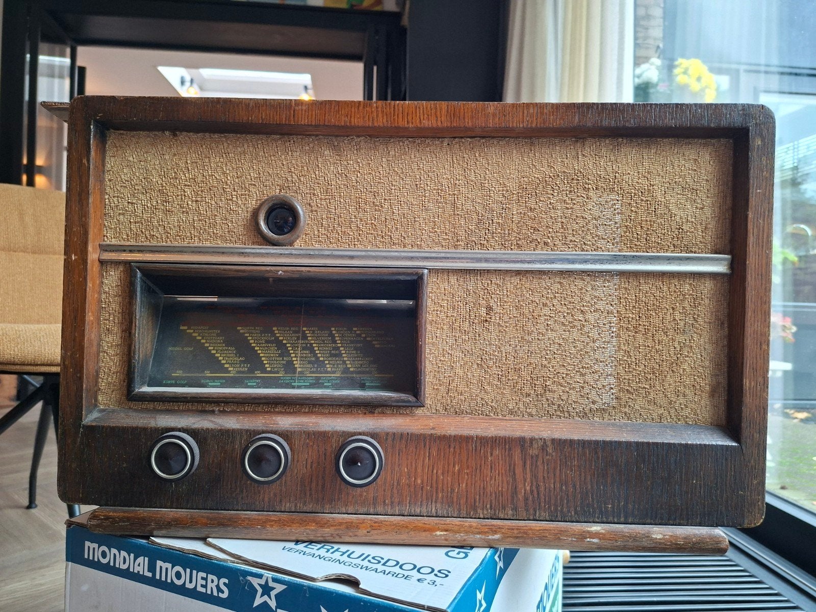 Buizen radio vintage jaren 40 / 50, Ophalen