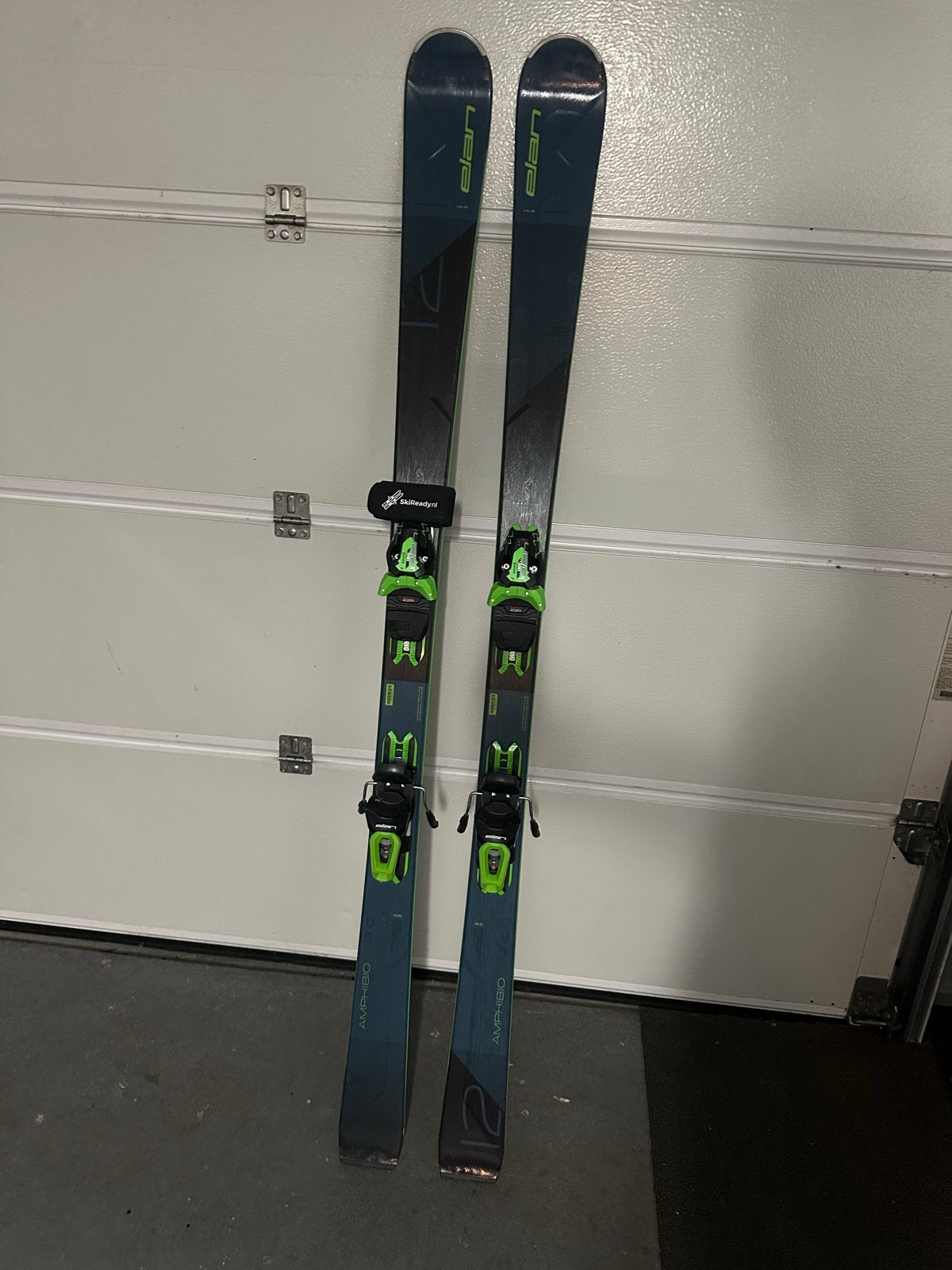 Elan Amphibio ski's 168cm - Gewaxt en geslepen, 160 tot 180 cm, Gebruikt, Skiën, Ski's