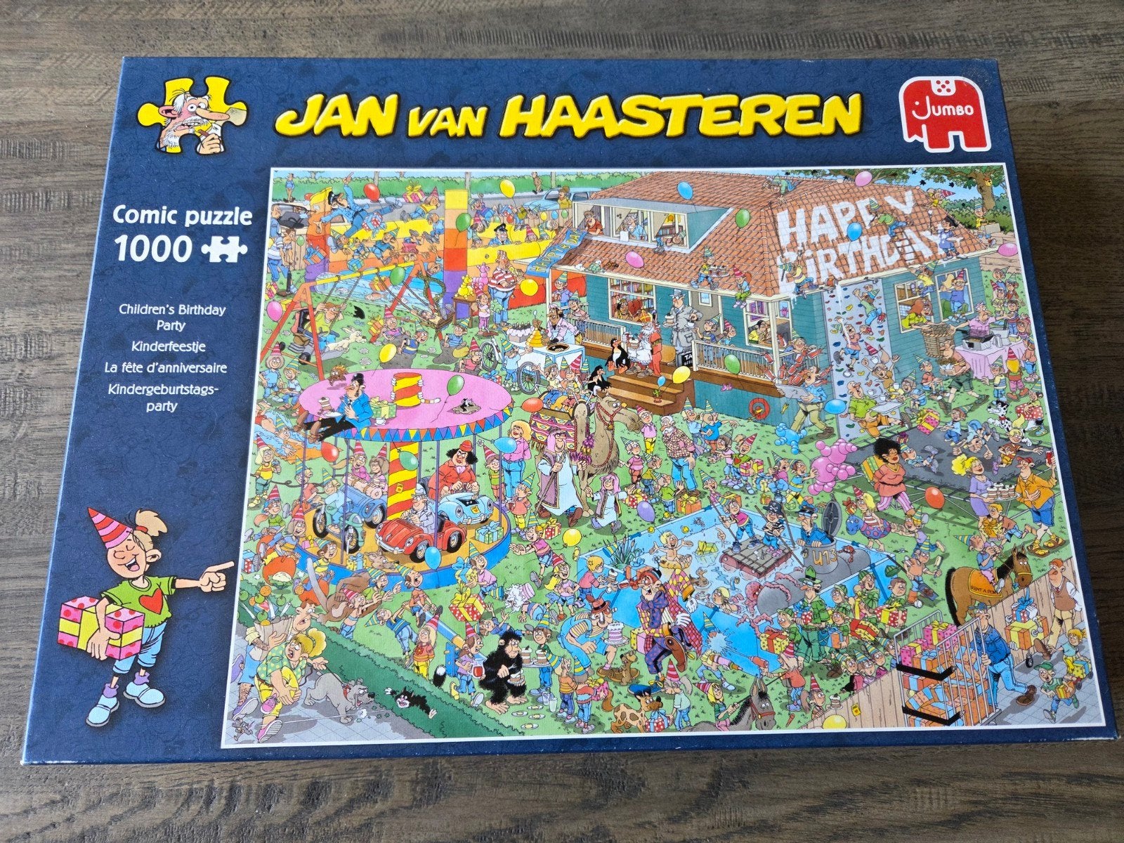 Diverse Jan van Haasteren puzzels (500, 950, 1000 stukjes), Ophalen