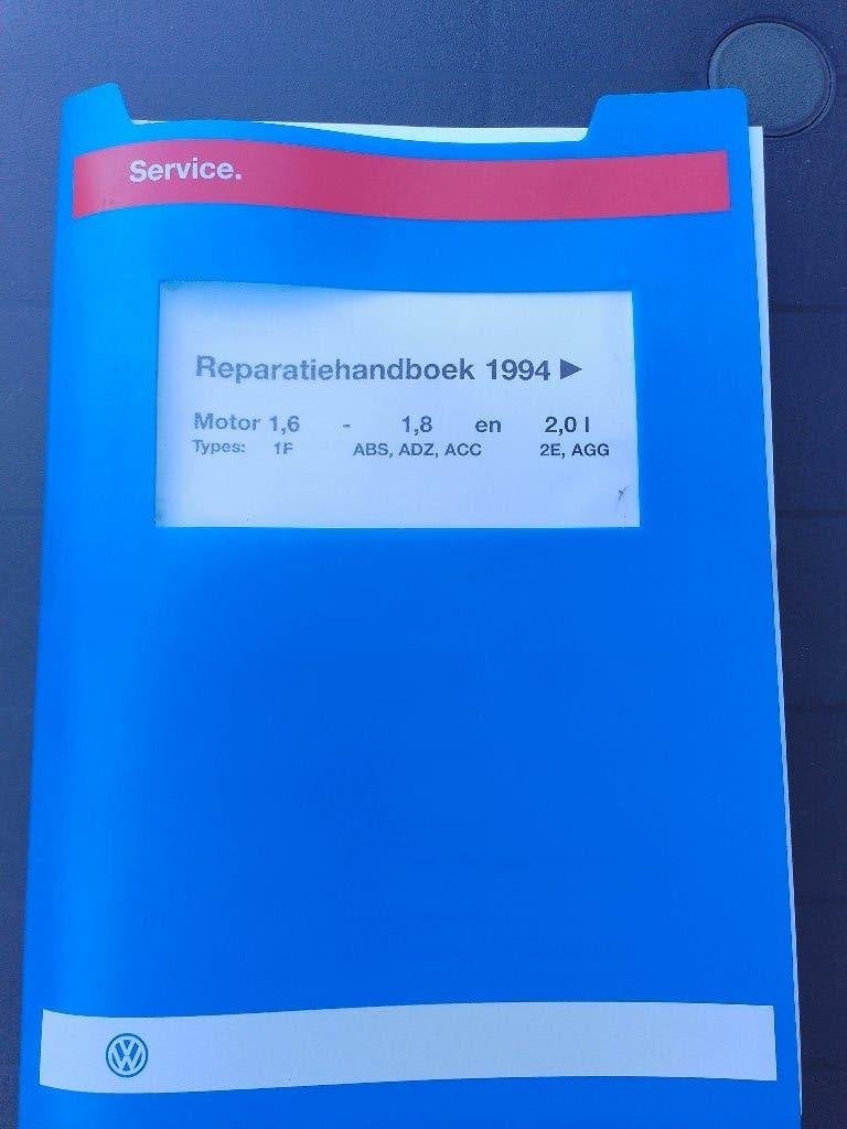 Vw Seat dealer werkplaatsboek 1.6 1.8 2.0 motor Golf 3 GTi, Ophalen of Verzenden, Gelezen, Volkswagen