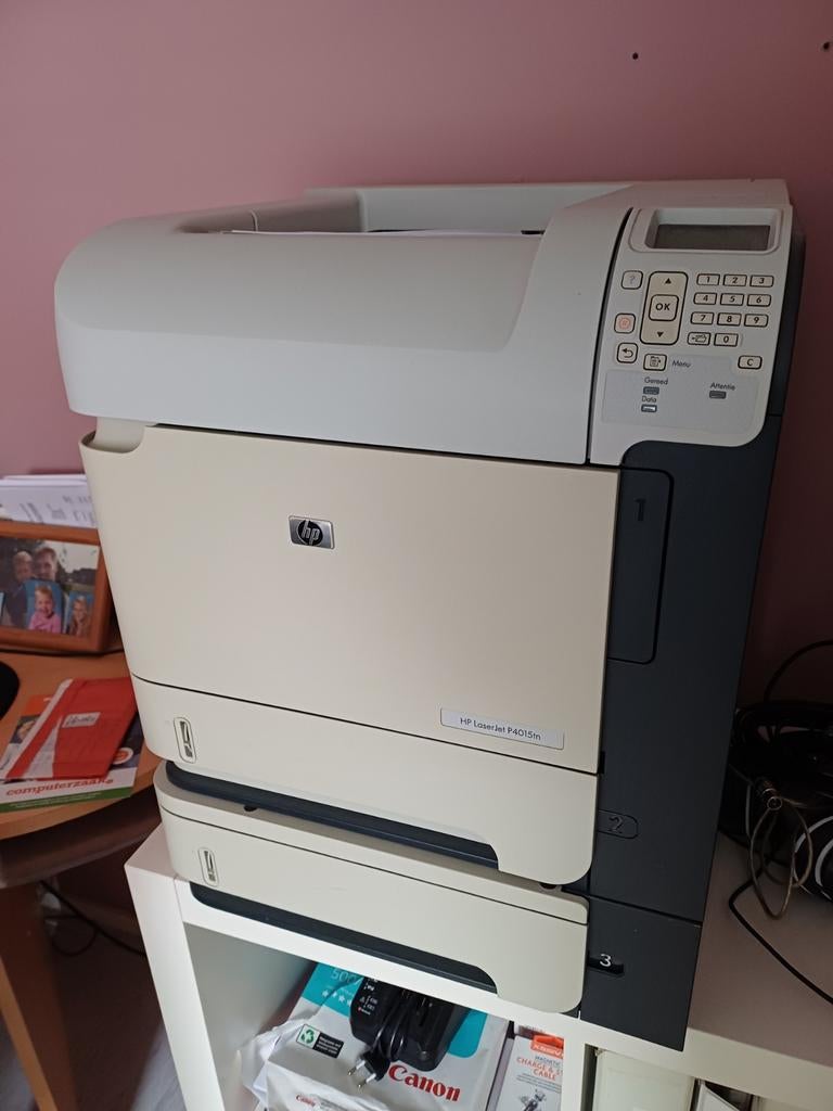 HP LaserJet P4015tn Laserprinter - Gebruikt, Ophalen, Zwart-en-wit printen, Gebruikt, Printer