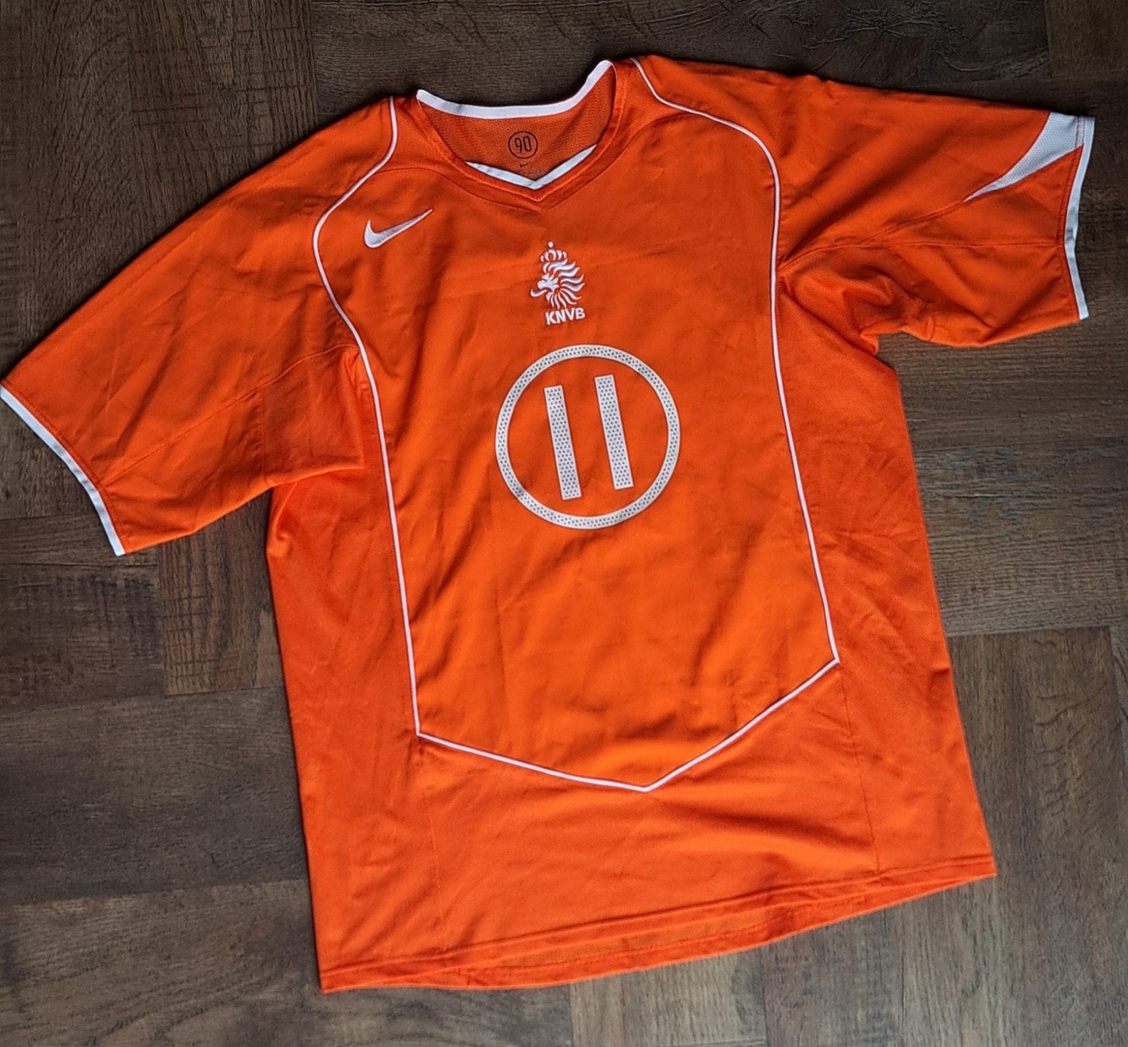 Oranje voetbal shirt, Sport en Fitness, Ophalen of Verzenden, Shirt