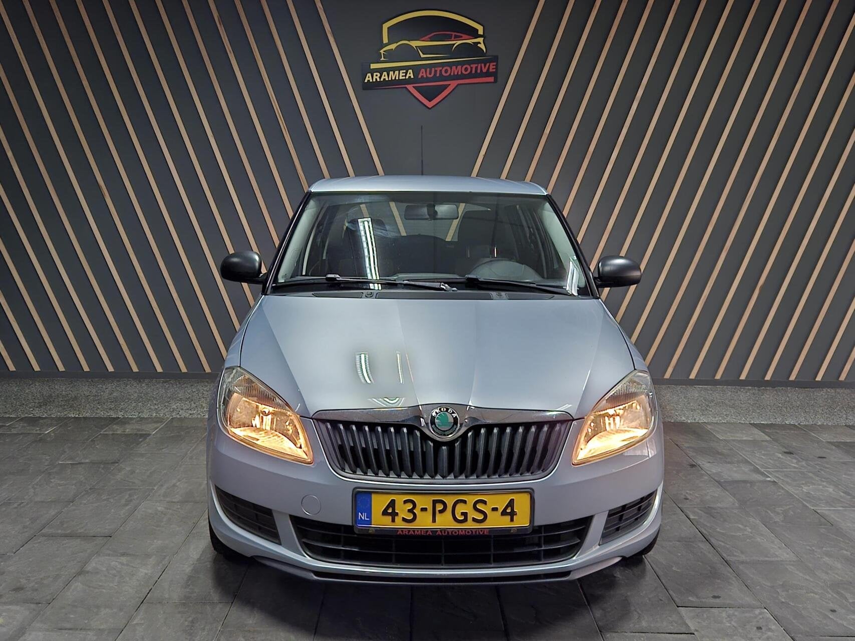 Skoda Fabia 1.2 Comfort 2011 Licht blauw |Airco|7maanden APK, Voorwielaandrijving, Euro 5, 1198 cc, Origineel Nederlands