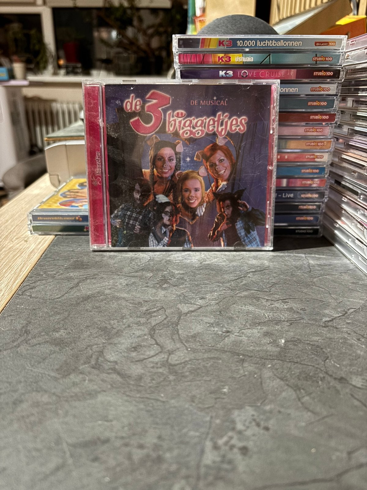 K3 cd de 3 biggetjes, Ophalen of Verzenden, Zo goed als nieuw, Gospel