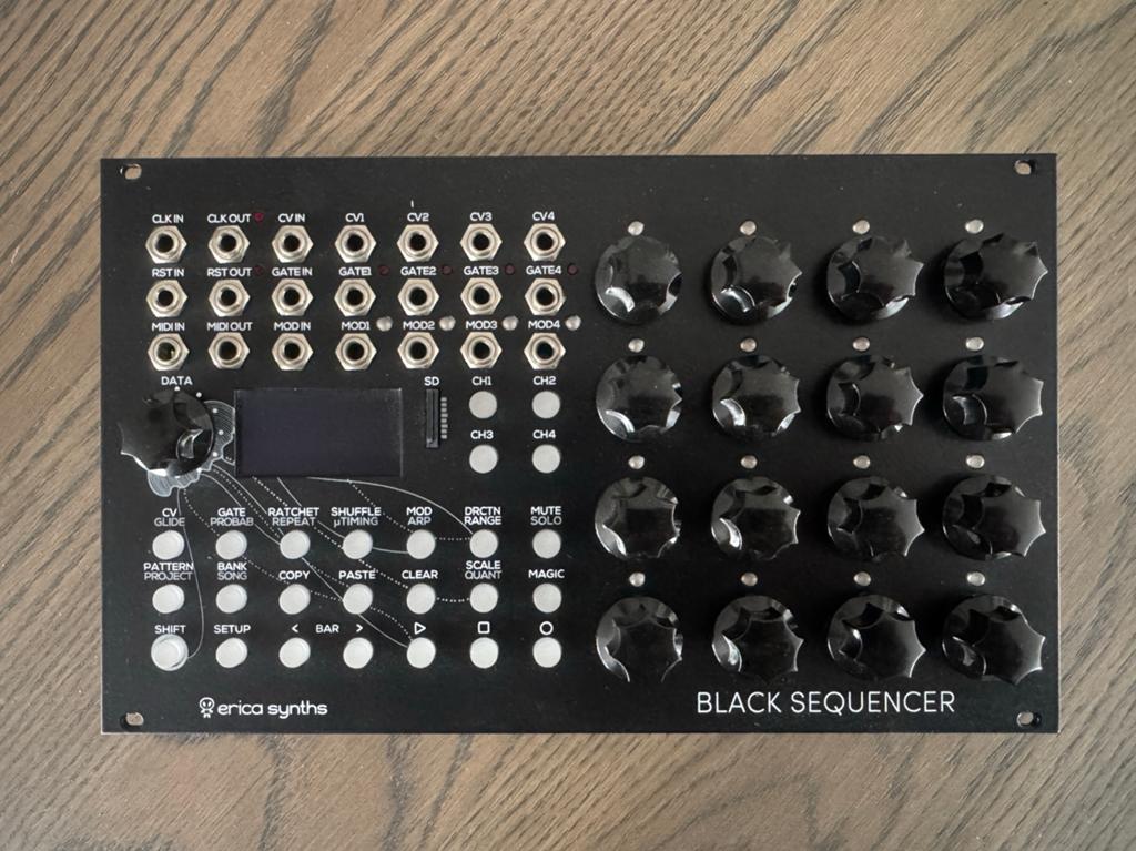 Eurorack: Erica synth black seqeuncer, Muziek en Instrumenten, Ophalen of Verzenden, Zo goed als nieuw