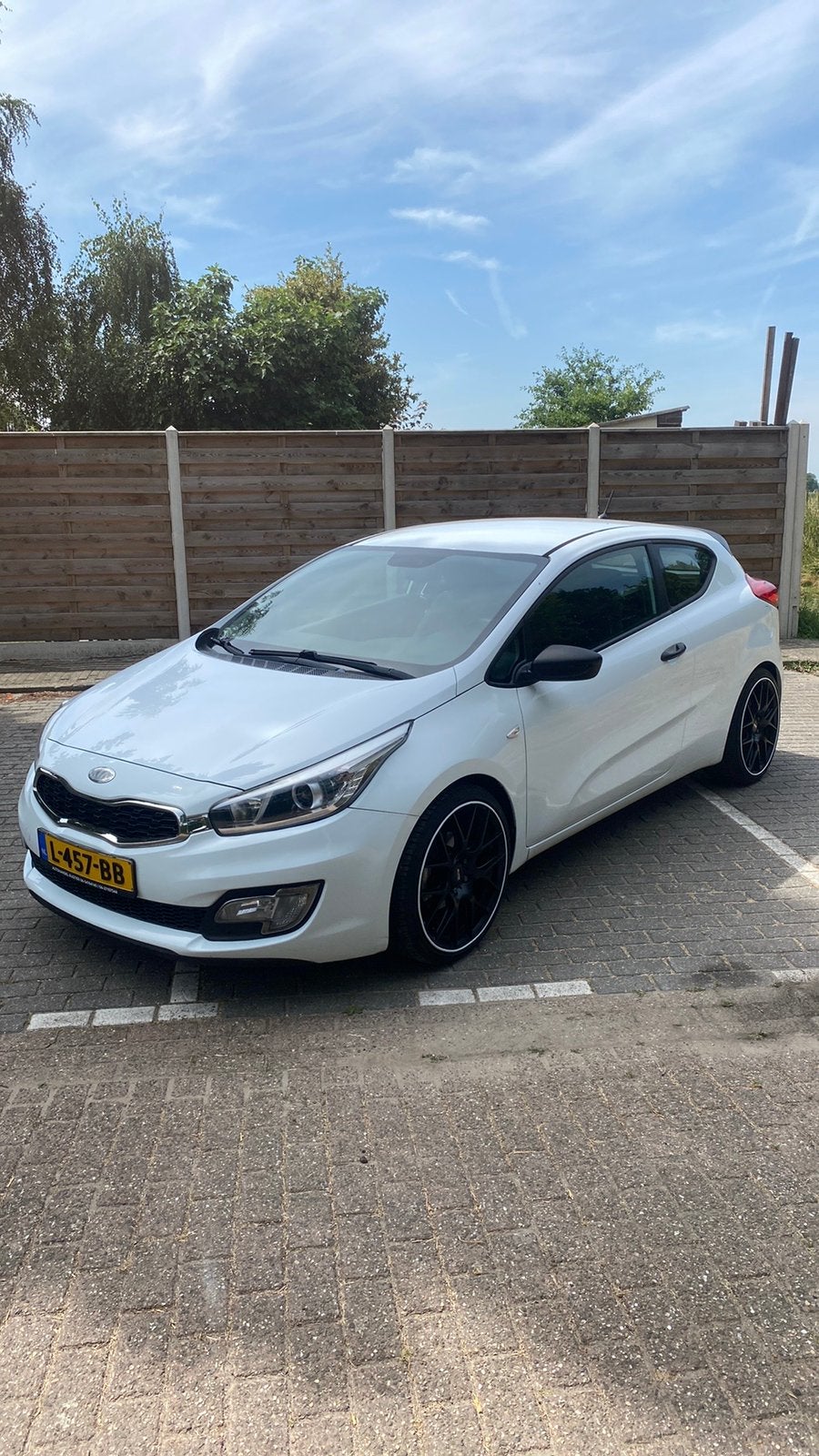 Kia (Pro) Cee d 1.4 Cvvt 73KW 2013  6 bak 3 mnd garantie, Voorwielaandrijving, Euro 5, Stof, Zwart