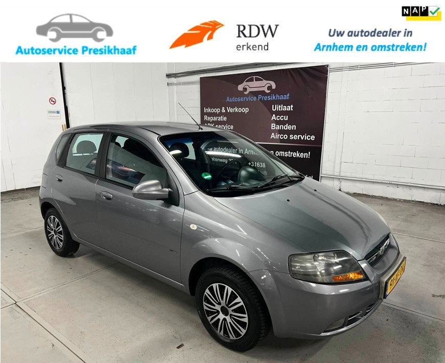 Chevrolet Kalos 1.4-16V Style AIRCO / NAP / 1E EIGENAAR, Auto's, Chevrolet, Voorwielaandrijving, 94 pk, 15 km/l, 4 cilinders