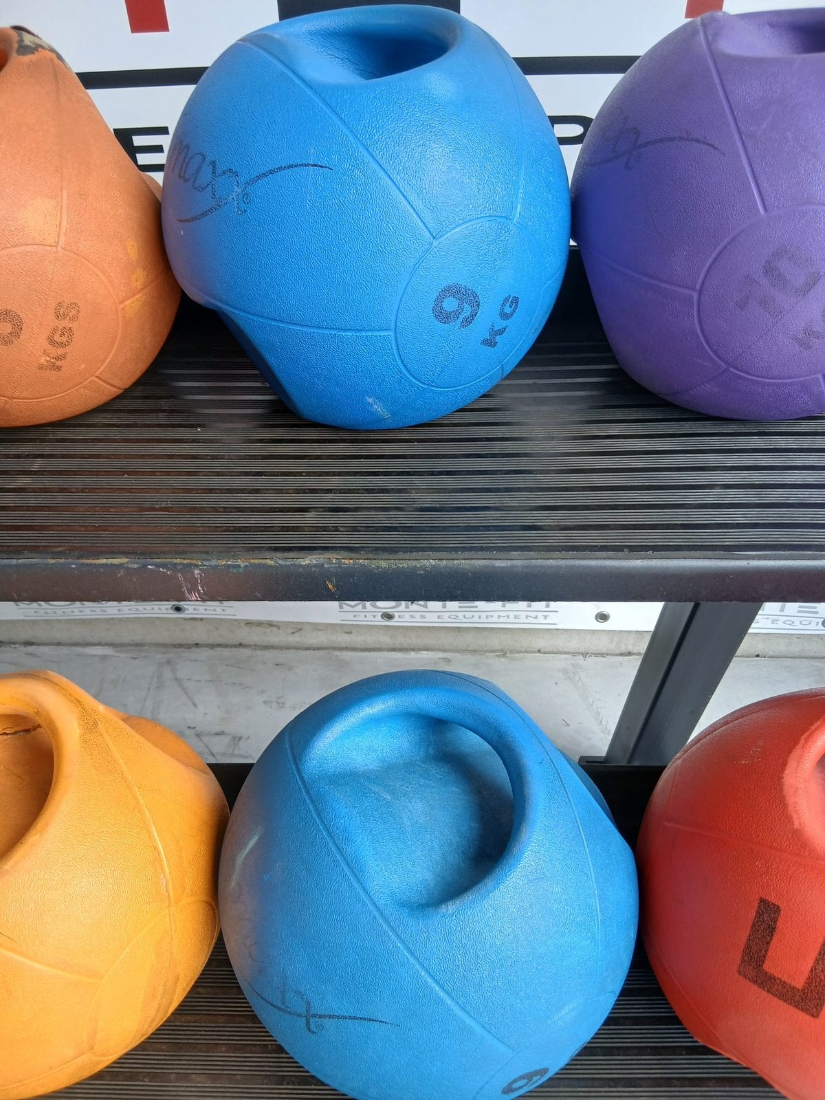 Lifemaxx medicine ball | mooie set!!, Ophalen, Zo goed als nieuw, Overige typen