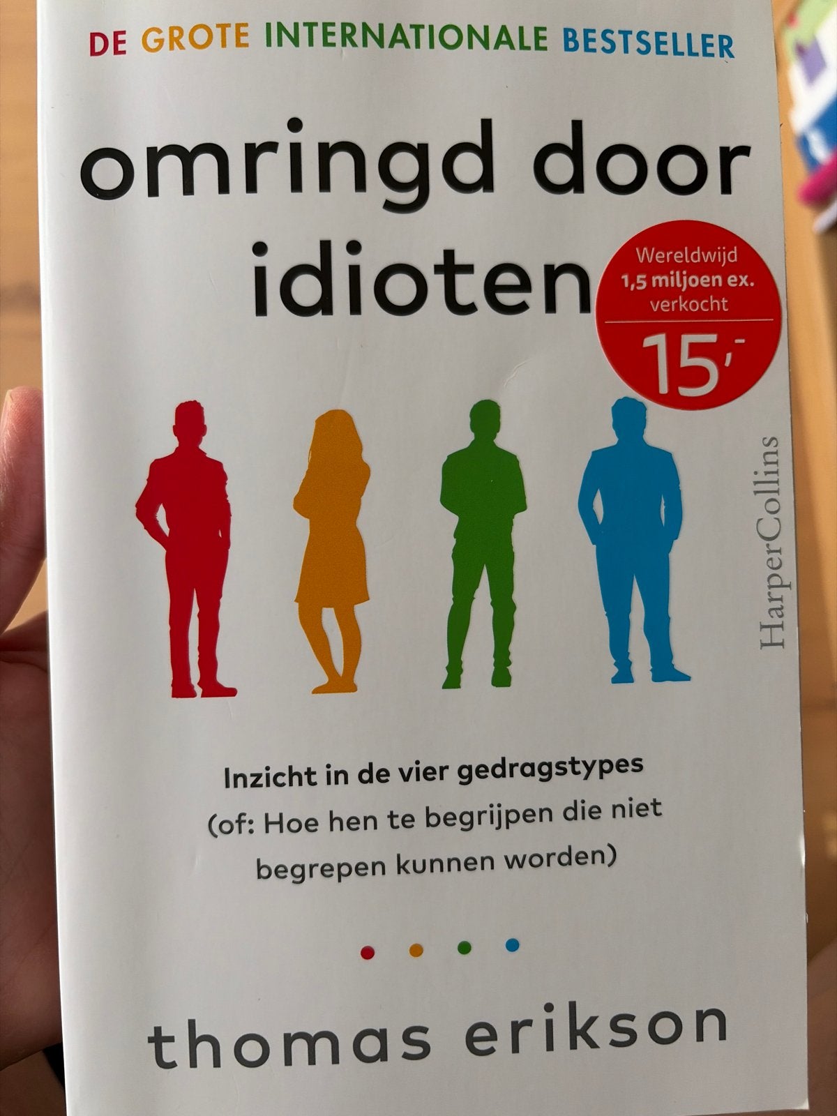 Omringd door idioten - Thomas Erikson, Ophalen of Verzenden, Zo goed als nieuw