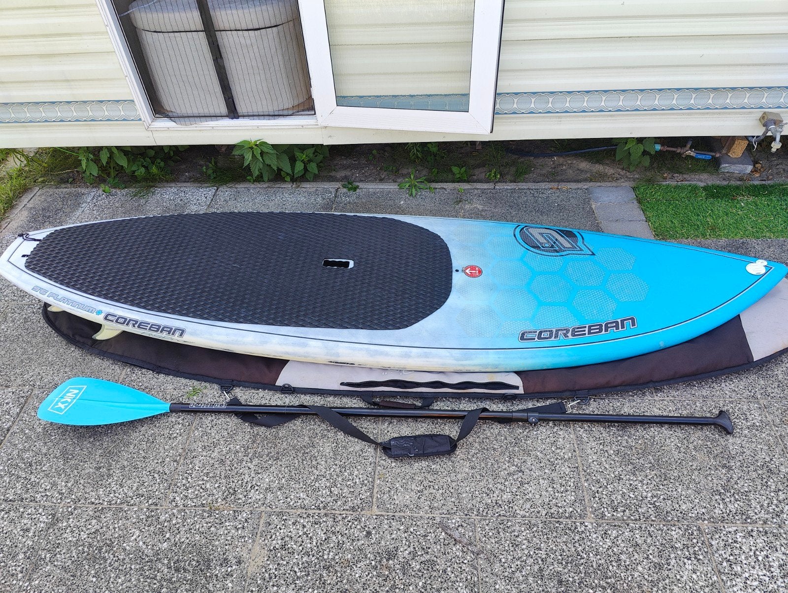 koop/ruilen Coreban 9'6 Wave Sup full carbon, Watersport en Boten, Ophalen, SUP-boards