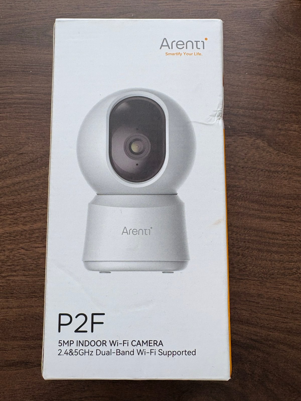 Arenti P2F 5MP Binnencamera met Dual-Band Wi-Fi, Ophalen, Nieuw, Binnencamera