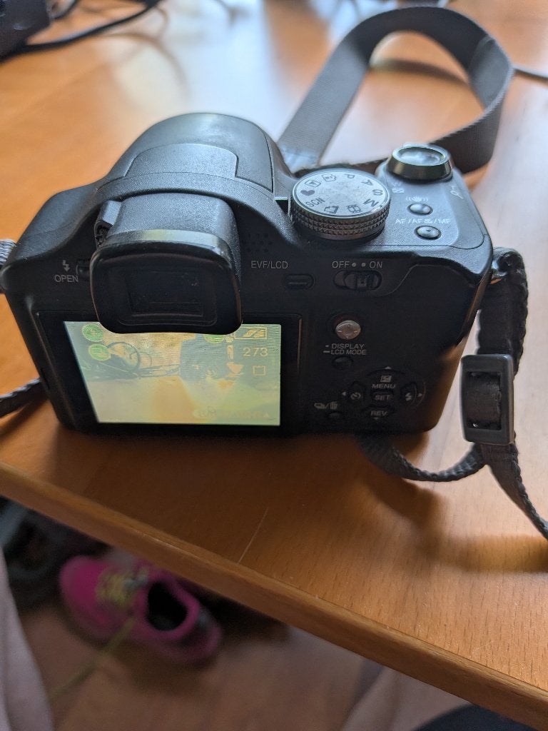 Camera, Ophalen, Gebruikt, Accu, Compactcamera