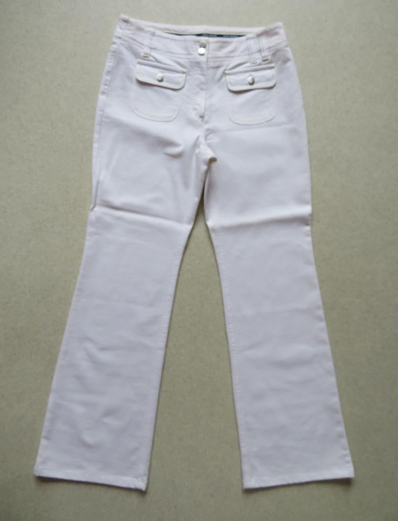J90 ZERRES nieuwe jeans broek wijde pijpen wit maat 40, Maat 38/40 (M), Wit, Nieuw, Ophalen of Verzenden