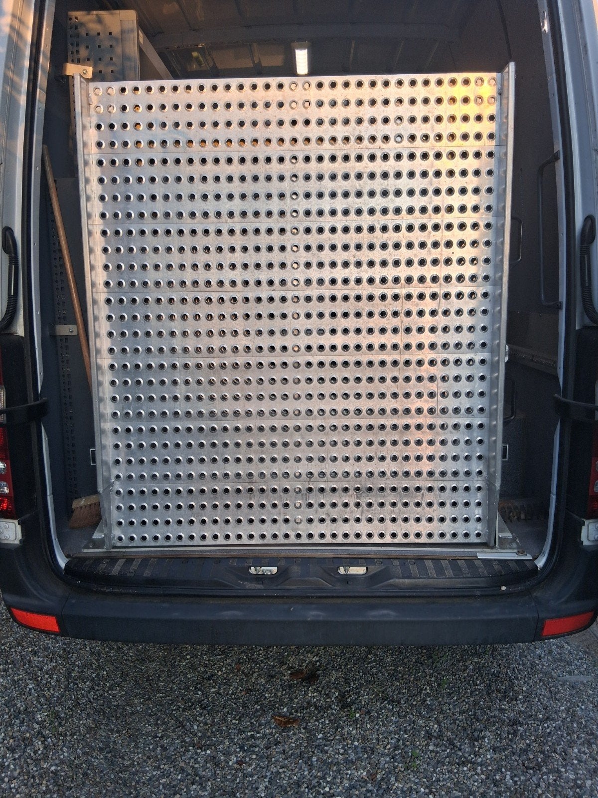 AMF Bruns Euro-Rampe aluminium oprijplaat 280 x 125 cm, Ophalen