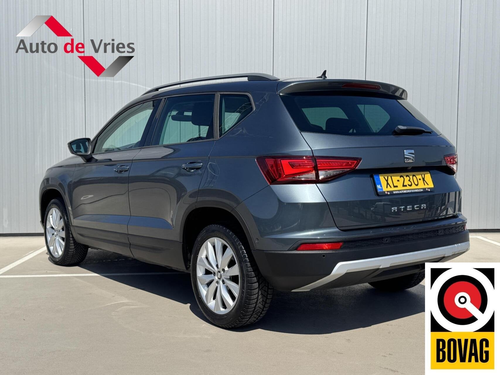 Seat Ateca 1.5 TSI Style Business Intense|NL-Auto|Navi, Auto's, Dealer onderhouden, Stof, 4 cilinders, Automatische klimaatregeling