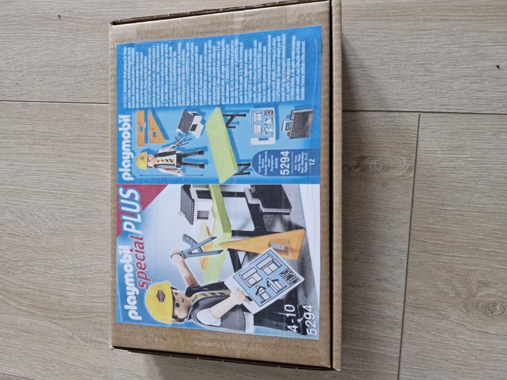 Te koop playmobil 5294 architect., Ophalen, Zo goed als nieuw