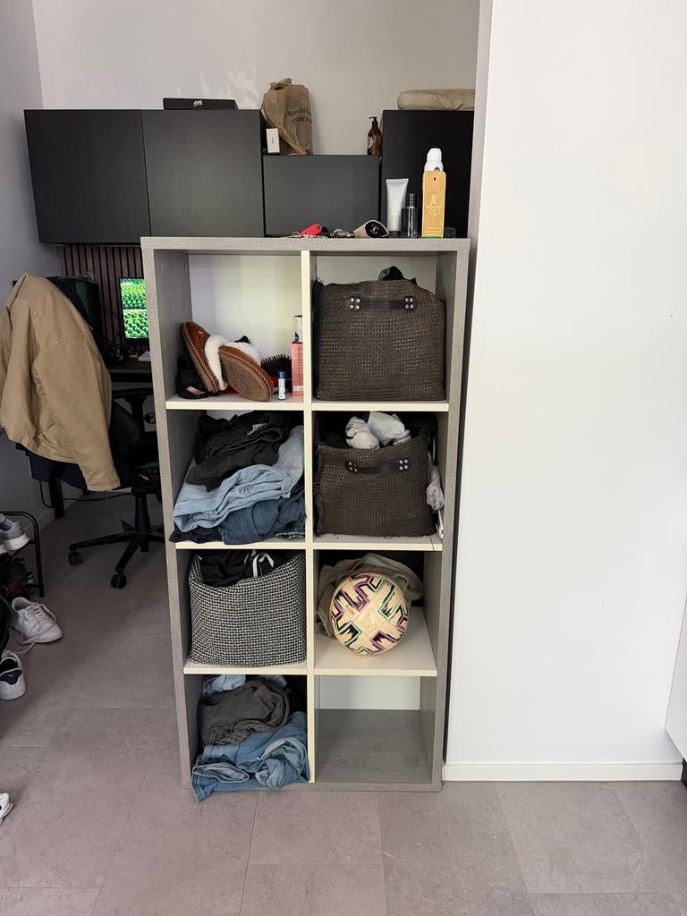 Praktische open kast met 8 vakken, Ophalen, Zo goed als nieuw