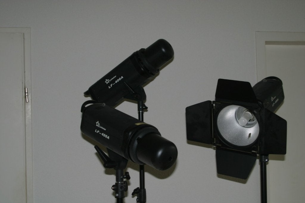 Fotostudio inclusief toebehoren., Audio, Tv en Foto, Ophalen, Inclusief statief, Complete fotostudio, Zo goed als nieuw