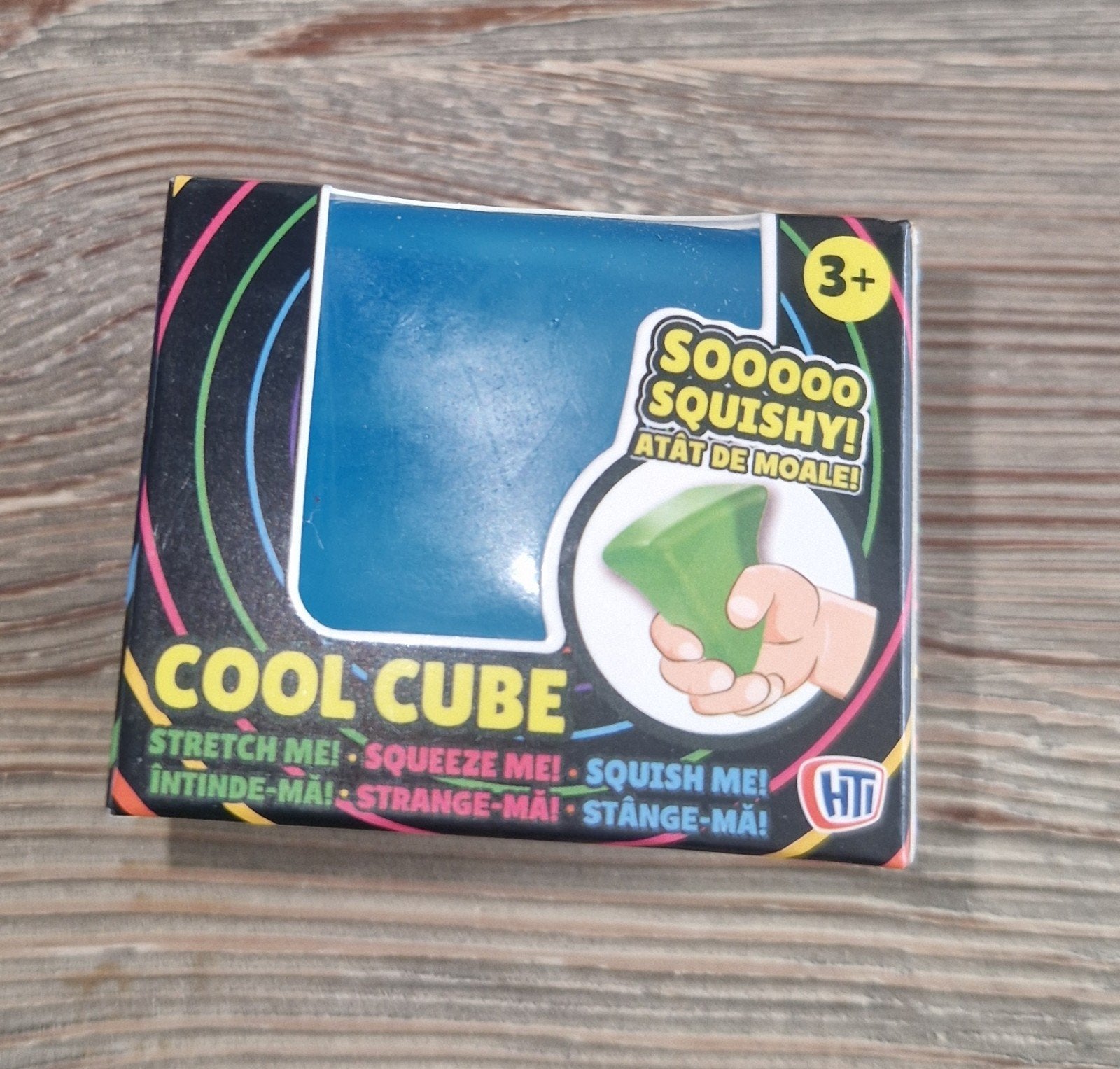 Squishy Cool Cube - Stressverlichter, Ophalen of Verzenden, Nieuw, Jongen of Meisje