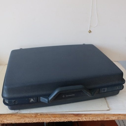 Attachékoffer aktekoffer Samsonite vintage retro koffer akte, Gebruikt, Hard kunststof, Minder dan 50 cm, Ophalen of Verzenden