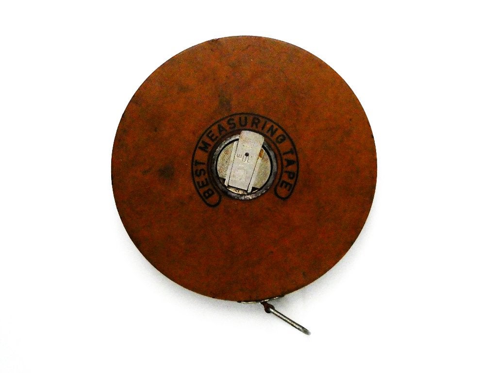 Oud meetlint rolmaat PANZER 30 M Best Measuring Tape 1950, Antiek en Kunst, Ophalen of Verzenden