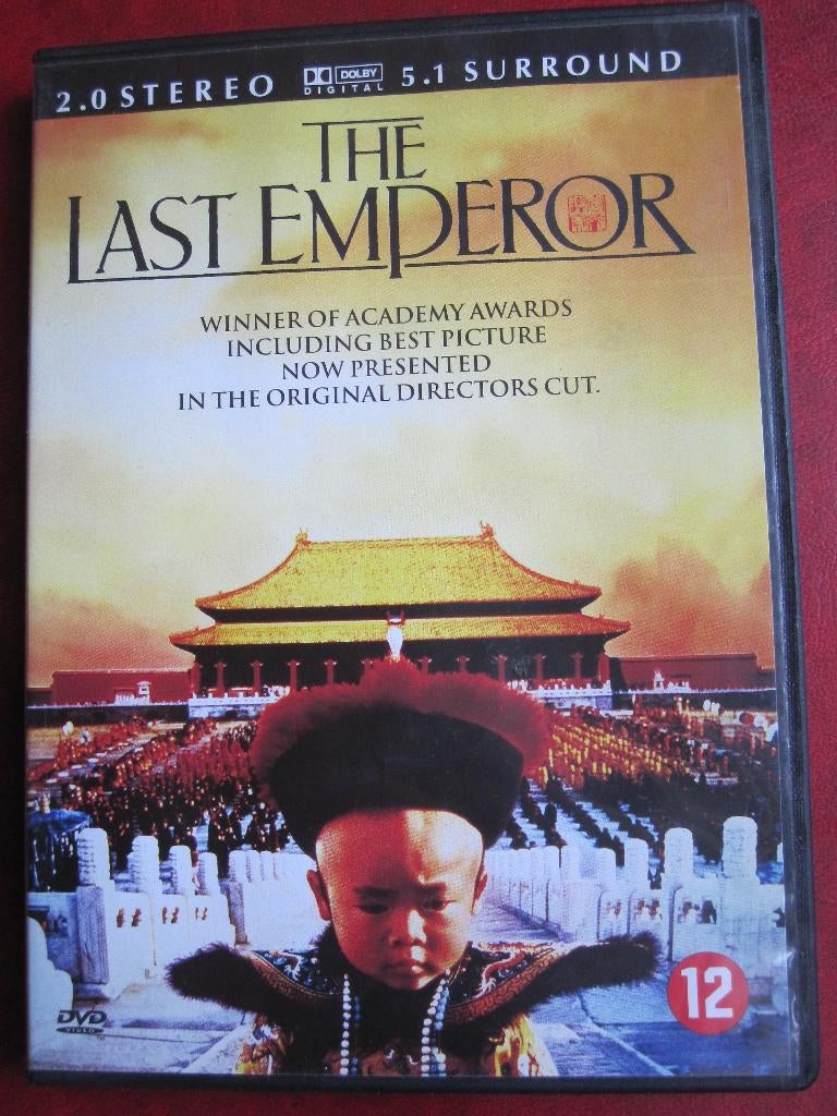 The Last Emperor (1987), Vanaf 12 jaar, Ophalen of Verzenden, Zo goed als nieuw