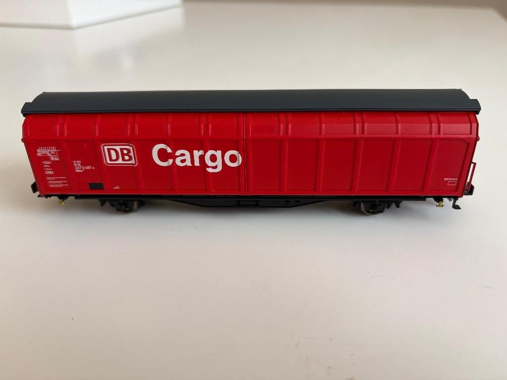 Märklin 48012 Schuifwandwagon DB Cargo H0, Hobby en Vrije tijd, Modeltreinen | H0, Wisselstroom, Wagon, Ophalen of Verzenden, Zo goed als nieuw