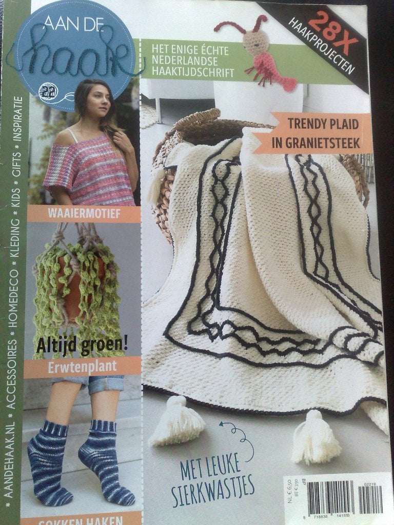 Haak tijdschrift = Aan de haak special nr. 22, Hobby en Vrije tijd, Breien en Haken, Verzenden, Zo goed als nieuw, Haken, Patroon of Boek