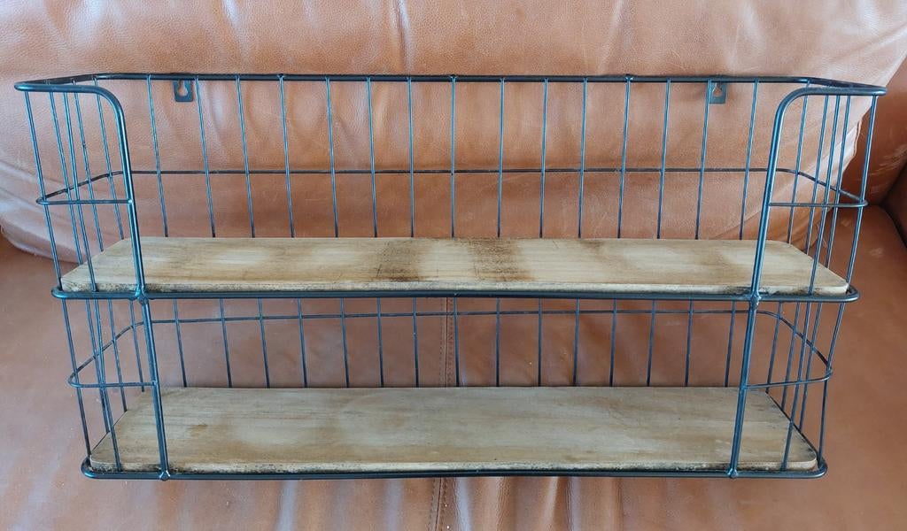 Bakkers wandrek 66x34x14 cm - Industrieel design, Ophalen, Gebruikt