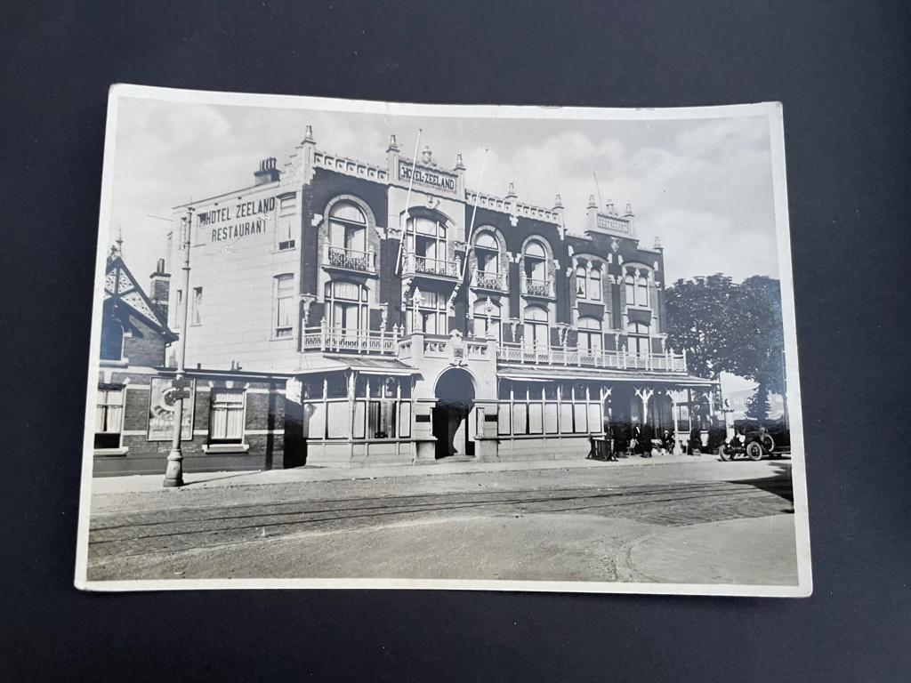 ansichtkaart van Vlissingen; hotel Zeeland, telefoon 99., Verzenden, 1920 tot 1940, Zeeland