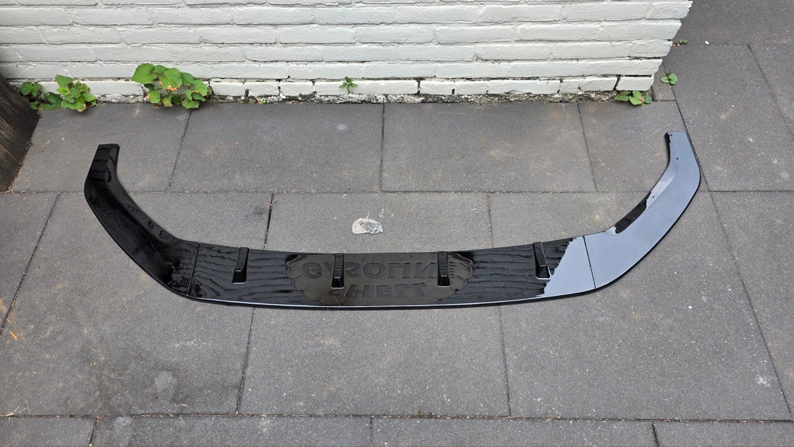 Nieuwe  hoogglans zwarte VW Golf 7.5 bumperlip/spoiler, Ophalen, Voor, Nieuw, Bumper