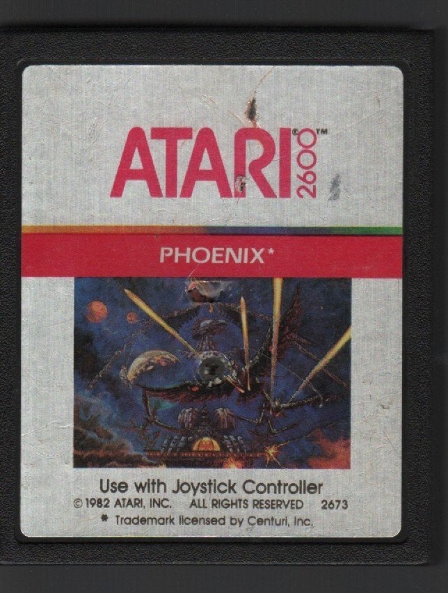 Atari 2600 Phoenix - Klassieke Ruimteshooter, Gebruikt, Shooter, 1 speler, Ophalen of Verzenden