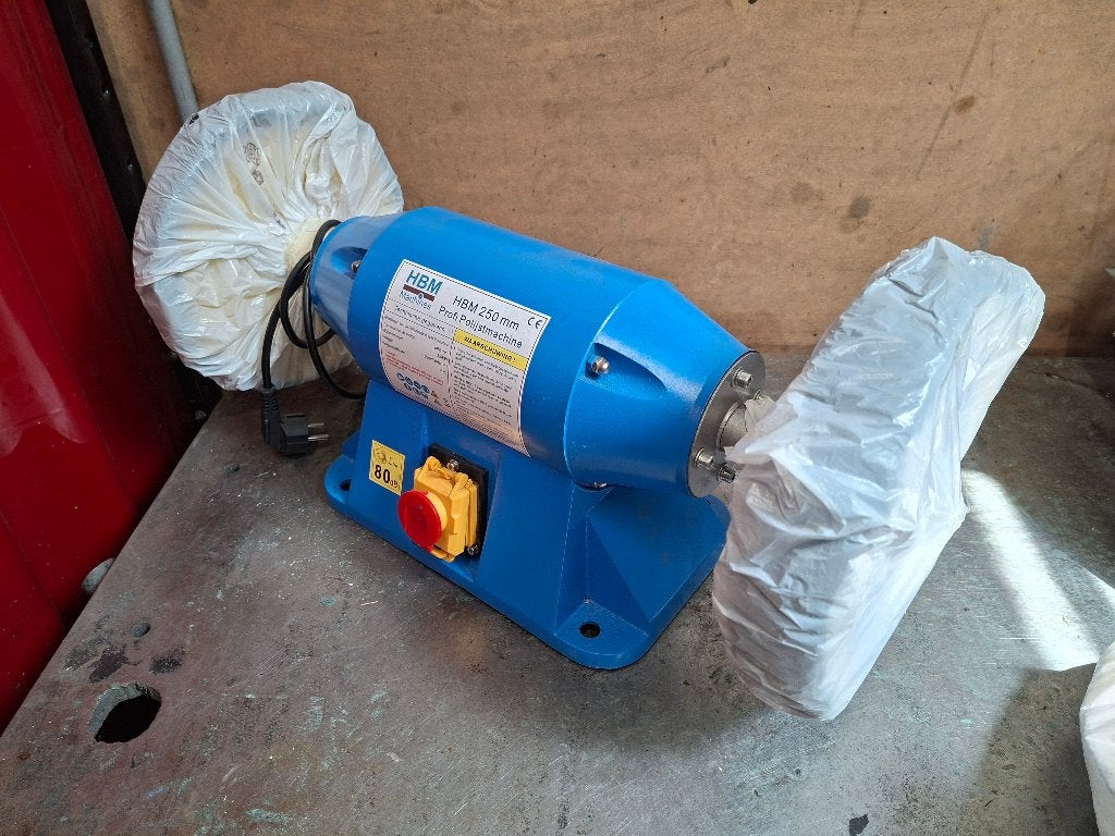 HBM Polijst machine, Ophalen, Zo goed als nieuw